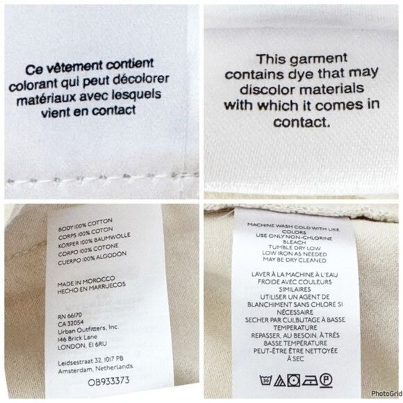 Free People ivory Rumors Denim Jacket in Ecru 011 Size XSmall - Picture 8 of 10